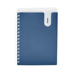 Notepads|Poppin Medium Notepad, 6" x 8.5", Ruled, Blue/White, 80 Sheets/Pad, 1 Pad/Pack (108263)