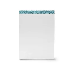 Notepads|Poppin Notepads, 9" x 12.5", Ruled, Teal/Wine, 50 Sheets/Pad, 2 Pads/Pack (108240)