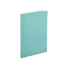 Pocket Folders|Poppin 2-Pocket Portfolio Folder, Aqua/Light Gray (101931)
