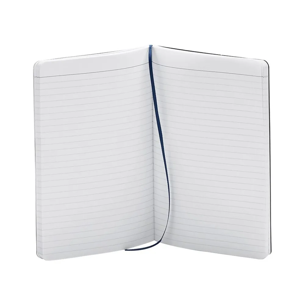 Subject Notebooks|Poppin Professional Notebooks, 5" x 8.25", College Ruled, 96 Sheets, Blue (100358)