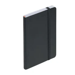 Notebooks|Poppin Professional Notebooks, 3.5" x 5.5", College Ruled, 96 Sheets, Black, 25/Set (104141)