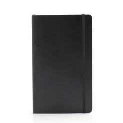 Journals|Poppin Soft Cover Notebooks, Medium, Black, 100/Box (105043)