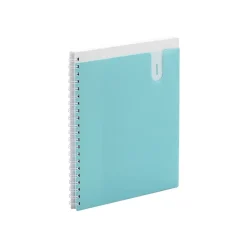 Subject Notebooks|Poppin 1-Subject Notebooks, 8.5" x 11", College Ruled, 80 Sheets, Blue (102043)