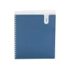 Subject Notebooks|Poppin The Pick-Your-Pocket 1-Subject Notebook, 8.5" x 11", Ruled, 80 Sheets, Slate Blue (106634)
