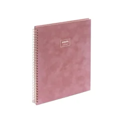 Subject Notebooks|Poppin Velvet 1-Subject Professional Notebooks, 8.25" x 10.25", College Ruled, 40 Sheets, Pink (106158)