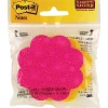 Post-It Notes*Post-it ® Flower Die-Cut Notes, Assorted, 2/Pk