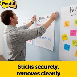 Easel Paper Pads*Post-it ® Mini Super Sticky Wall Easel Pad, 15