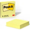 Post-It Notes*Post-it Notes, 4" x 4", Canary Collection, Lined, 300 Sheet/Pad (675-YL)