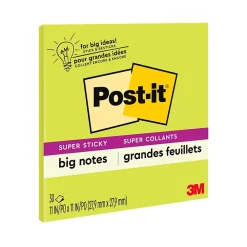 Post-It Notes*Post-it Notes, 11" x 11", Green, 30 Sheet/Pad (BN11G)