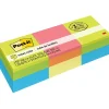 Sticky Notes*Post-it Notes, Assorted Collection, 1 7/8" x 1 7/8", 400 Sheet/Pad, 3 Pads/Pack (20513PK)