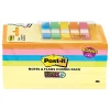 Post-It Notes*Post-it Notes Combo Pack, 3" x 3", Assorted Collection, 90 Sheet/Pad, 16 Pads/Pack (654-16SSCY-B)