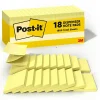 Sticky Notes*Post-it Pop-up Notes, 3" x 3", Canary Collection, 90 Sheet/Pad, 18 Pads/Pack (R330-18CP)