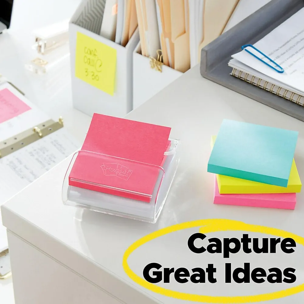 Post-It Notes*Post-it Pop-up Notes, 3" x 3", Jaipur Collection, 100 Sheet/Pad, 3 Pads/Pack (3301-3AU-FF)