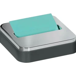 Pop-Up Dispensers*Post-it ® Pop-up Notes Dispenser for 3" x 3" notes, Black with Steel Top (STL-330-B)