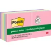 Post-It Notes*Post-it Recycled Notes, 3" x 3", Sweet Sprinkles Collection, 100 Sheet/Pad, 12 Pads/Pack (654-RP-A/654-A)