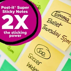 Post-It Notes*Post-it Recycled Super Sticky Notes, 3