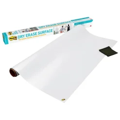 Dry Erase*Post-it ® Super Sticky Dry Erase Surface, 3' x 4' (DEF4x3)