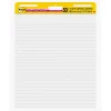 Easel Paper Pads*Post-it Super Sticky Notes, 25" x 30", Assorted Collection, Lined, 30 Sheet/Pad (561WLSS)