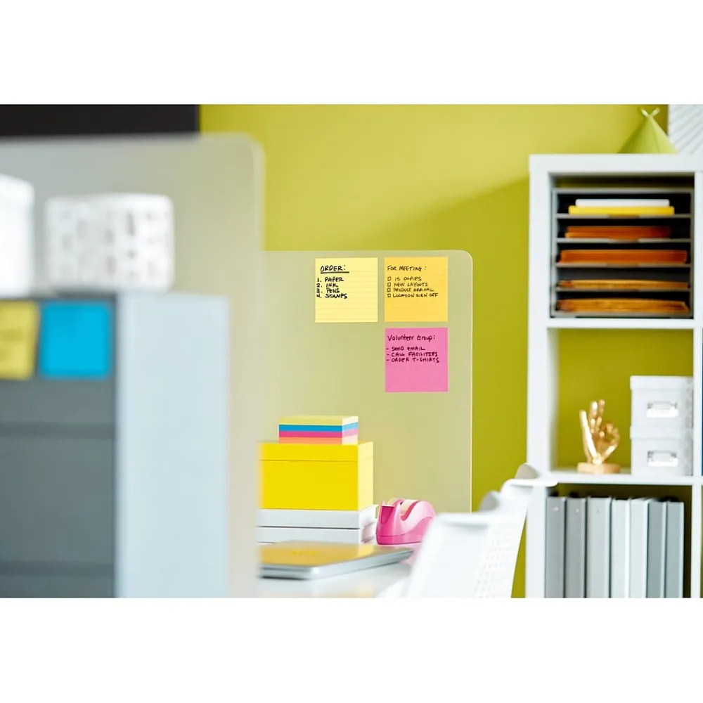 Pop-Up Dispensers*Post-it ® Super Sticky Pop-Up Notes Dispenser for 4" x 4" Notes, Black (DS440-SSVP)