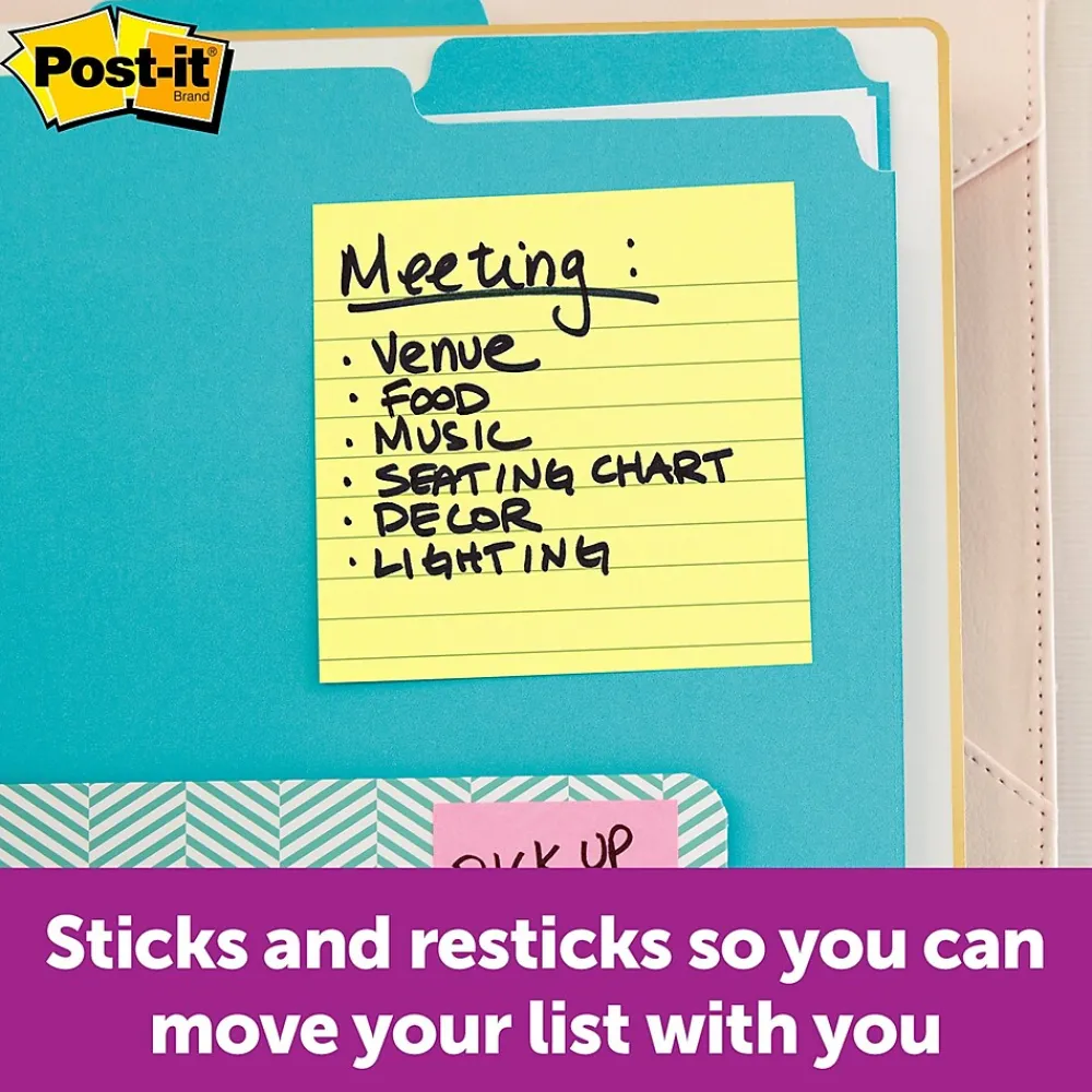 Pop-Up Dispensers*Post-it ® Super Sticky Pop-Up Notes Dispenser for 4" x 4" Notes, Black (DS440-SSVP)