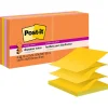 Post-It Notes*Post-it Super Sticky Pop-up Notes, 3" x 3", Energy Boost Collection, 90 Sheet/Pad, 10 Pads/Pack (R33010SSAU)