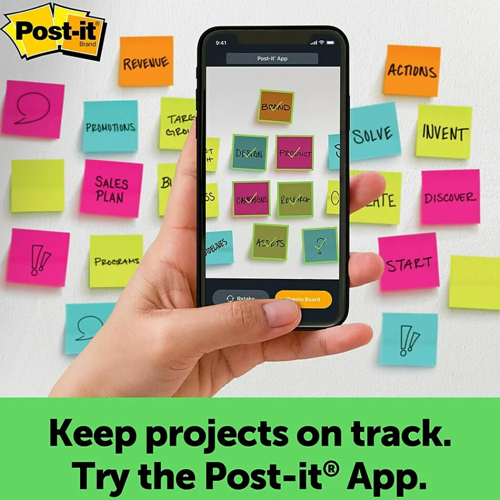 Easel Paper Pads*Post-it Super Sticky Wall Easel Pad, 25" x 30", 30 Sheets/Pad (559RPX)