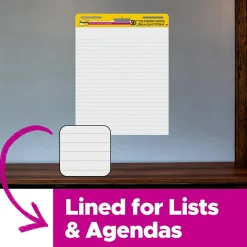 Easel Paper Pads*Post-it Super Sticky Wall Easel Pad, 25