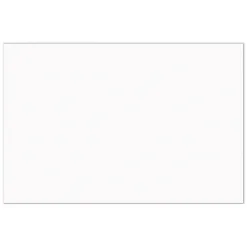 Construction Paper*Prang 12" x 18" Construction Paper, Bright White, 100 Sheets/Pack, 5 Packs (PAC8708-5)