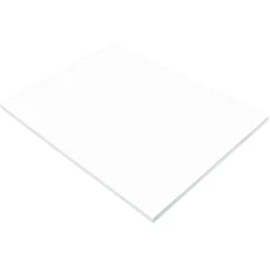 Construction Paper*Prang Construction Paper, 18" x 24", Bright White, 50 Sheets/Pack (P8717)