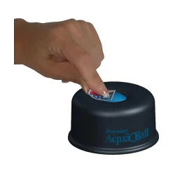 Hot Premier AquaBall Fingertip Moistener, Black (AQ701G)