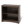 Bookcases*Prepac ™ 2 Shelf Bookcase, Espresso (EDL-3229)