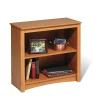 Bookcases*Prepac ™ 2 Shelf Bookcase, Oak
