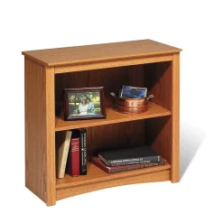 Bookcases*Prepac ™ 2 Shelf Bookcase, Oak
