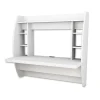 Computer Desks*Prepac 42" Wall Mounted Floating Desk with Storage, White (WEHW-0200-1)