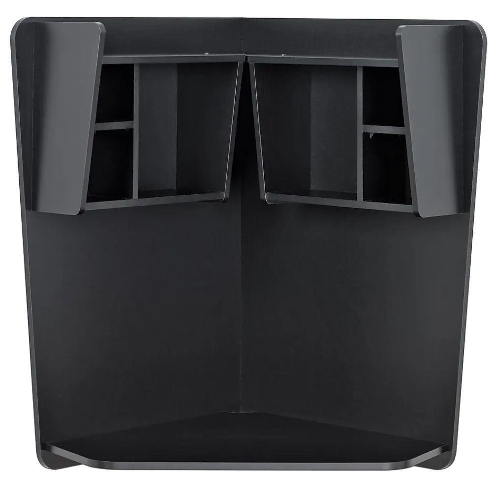Corner Desks*Prepac Floating Corner Desk, Black (BEHW-0202-1)