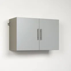 Storage Cabinets*Prepac ™ HangUps 36" Laminate Upper Storage Cabinet, Light Gray
