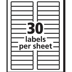 Labels|Pres-a-ply Laser/Inkjet File Folder Labels, 2/3