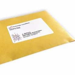 Pres-a-ply Laser/Inkjet Shipping Labels, 3-1/3" x 4", White, 600 Labels/Box (30604)