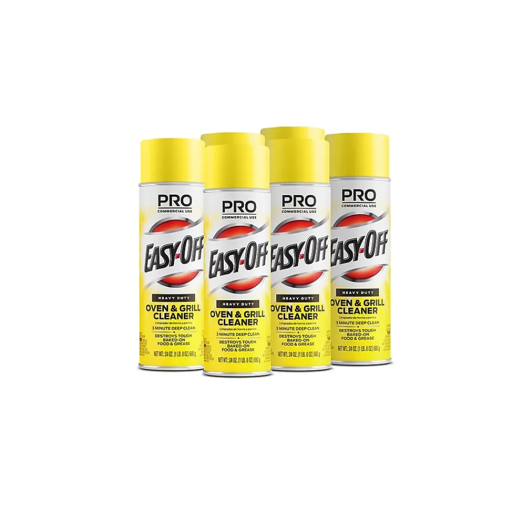 Professional Heavy-Duty Oven & Grill Cleaner, Lemon, 24 Oz. (6233885261X)<Easy-Off Clearance