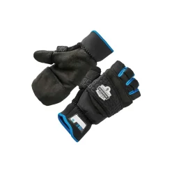 Proflex 816 Thermal Flip-Top Gloves, Black, XL (17345)