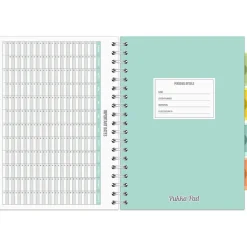 Notebooks|Pukka Pad B5 Study Book Customizable Notebook, 7.09" x 9.6", 120 Sheets, Gray/Silver (9824-STU)