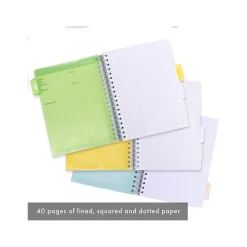 Notebooks|Pukka Pad B5 Study Book Customizable Notebook, 7.09