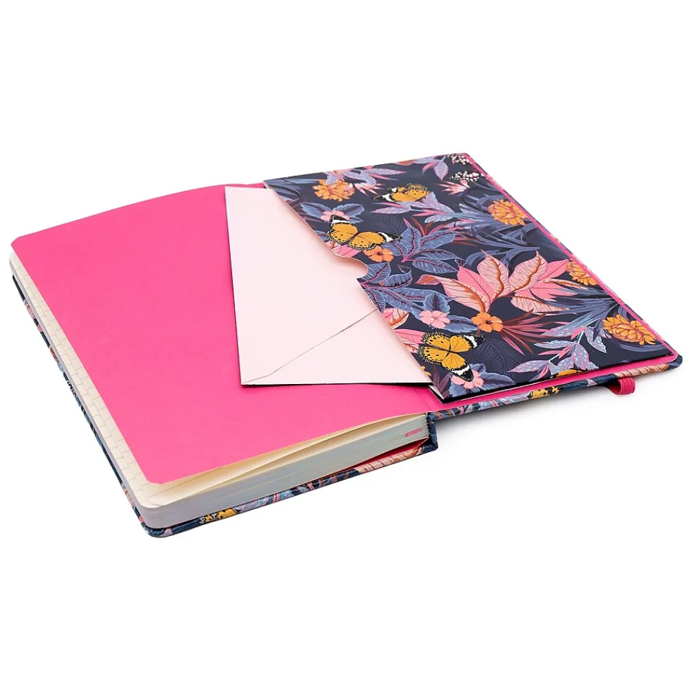 Subject Notebooks|Pukka Pad Bloom Subject Notebooks, Narrow Ruled, Blue, 3/Pack (PUK9491BLM)
