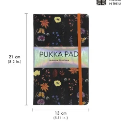 Subject Notebooks|Pukka Pad Bloom Subject Notebooks, Narrow Ruled, White, 3/Pack (PUK9492BLM)