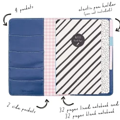 Subject Notebooks|Pukka Pad Carpe Diem Subject Notebooks, Narrow Ruled, Multicolor (PUK9200CD)