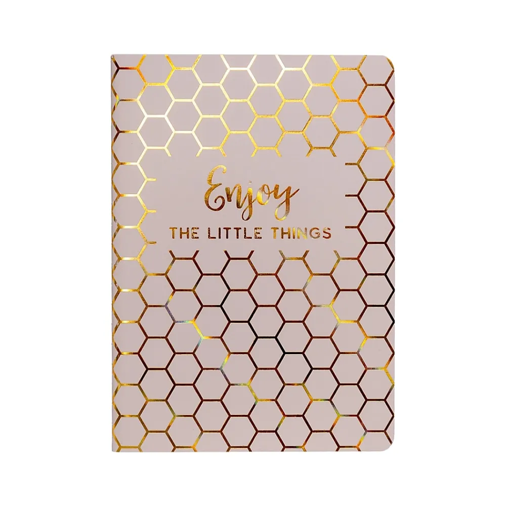 Composition Notebooks|Pukka Pad Composition Notebooks, 4.6" x 6.8", College-Ruled, 20 Sheets, Assorted Colors, 3/Pack (9979(AST)-HZE)