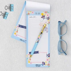 Notepads|Pukka Pad Ditzy Floral Memo Pad, Assorted Colors, 6/Pack (PUK9206CD)