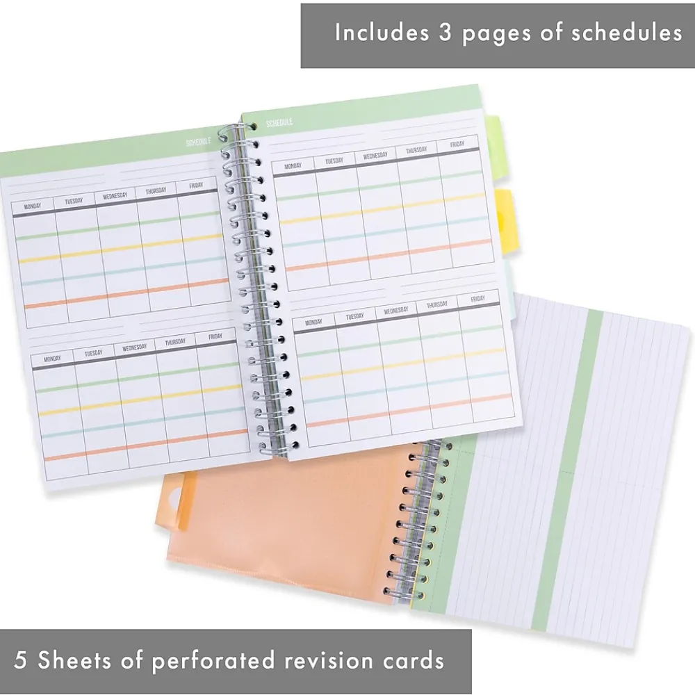 Notebooks|Pukka Pad Education Customizable Notebook, Multicolor, 2/Bundle (PUK9824STU-2)