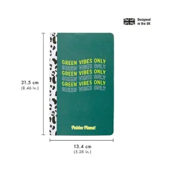 Composition Notebooks|Pukka Pad Green Vibes Only Notebook, 5.28