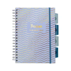Subject Notebooks|Pukka Pad Haze 5-Subject Notebooks, 7.4" x 9.84", Ruled, 100 Sheets, Assorted Colors, 3/Pack (9975(AST)-HZE)